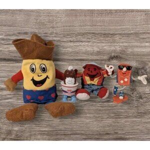 Y2K 90s Toys Dairy Queen Twinkies Koolaid Man Dominos Pizza Wind Up Figure Plush